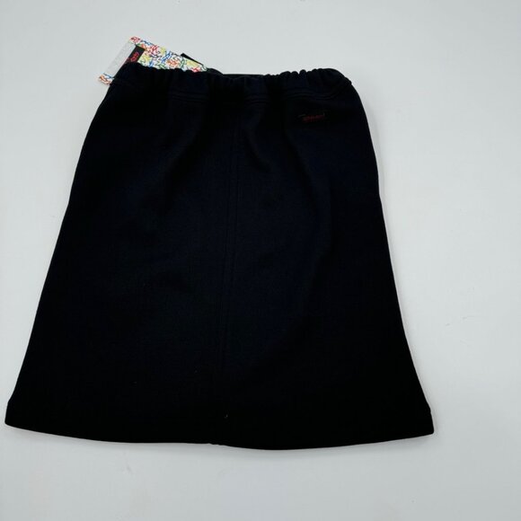 NWT - Gramicci Baker Black Fleece Skirt With Adjustable Waist - Picture 5 of 10